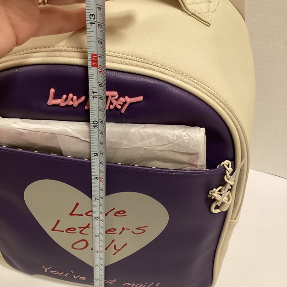 Betsey Johnson Love Letters backpack, NWT - Picture 14 of 15